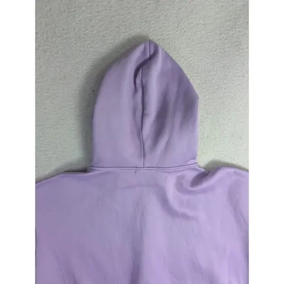 SpaceLine Hoodie Sweatshirt Mens Medium Drugs R Bad Retro Streetwear Pink - Picture 14 of 16